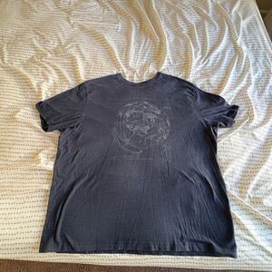 Banana Republic Dark Gray Graphic Tee